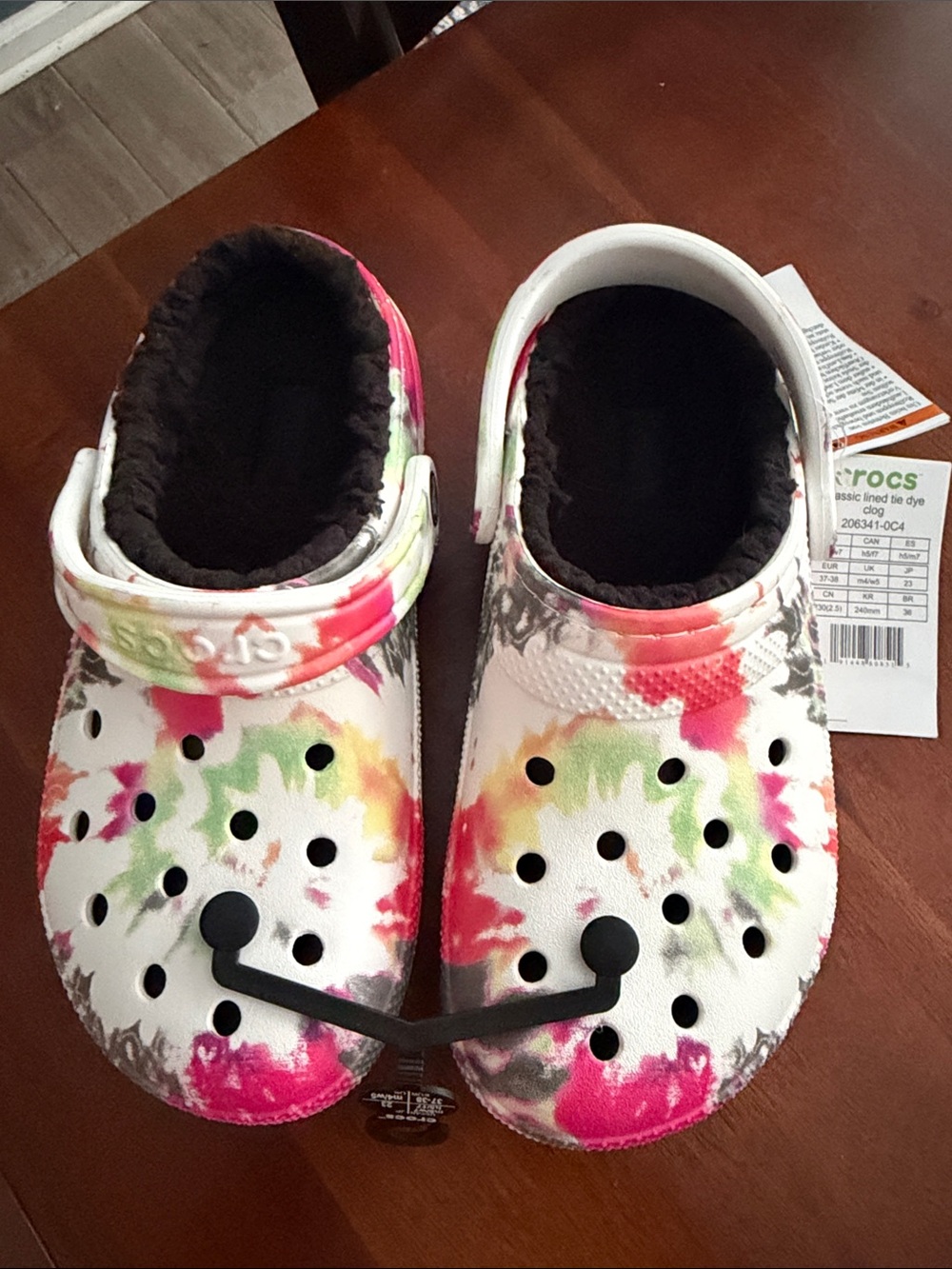 Crocs Classic Lined Tie-Dye Clogs – Women’s 5 – NWT